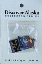 Glacier Bay National Park and Preserve Whale Scenic  Souvenir Zipper Pull - New