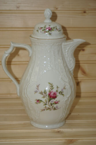 Rosenthal R638 Pink Roses- Coffee Pot, 7 1/2", with Lid - Picture 3 of 6