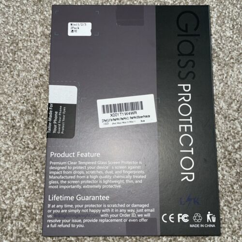 Premium Tempered Glass Screen Protector iPad Mini / 2 / 3 (2 Pack) - Bild 3 von 3