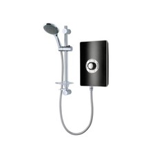 VADO ELEGANCE ELECTRIC SHOWER 8.5KW METALLIC ILLUMINATED BUTTON ELS-ELE-85-MET