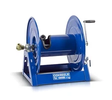 OB Coxreels 1125-4-325 Hand Crank Steel Hose Reel, 1125 Series, 3000 PSI