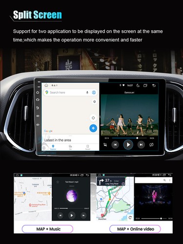 9" Android 14 Autoradio Bluetooth GPS Navigation DAB+ Für Peugeot 3008 2009-2016 - Picture 12 of 21