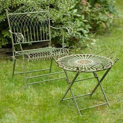 ebay metal garden table and chairs