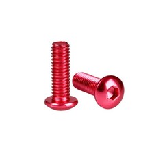 M3 M4 M5 M6 Aluminum Dome Head Socket Button Screws Hex Allen Bolts Coloured