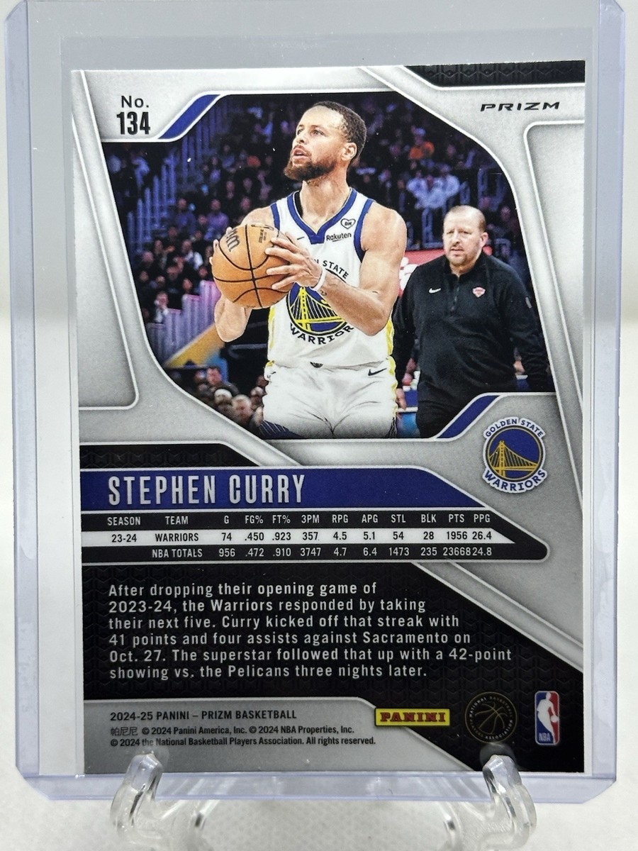 アーロン・ラムズデール PANINI PRIZM 自筆 25シリ 2024-25 Panini Prizm Red White Blue Stephen Curry Golden State