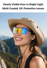 Verres Bluetooth à traduction assistée par l'IA