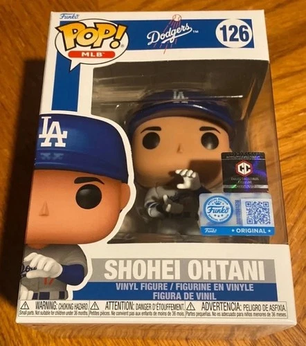 Funko Pop MLB Los Angeles Dodgers Shohei Ohtani 126 CC Exclusive