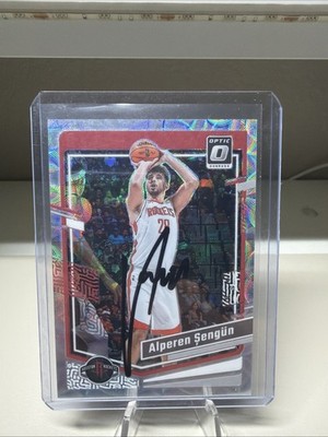 2023 Optic Basketball Alperen Sengun /249 Signed In Person Autograph 