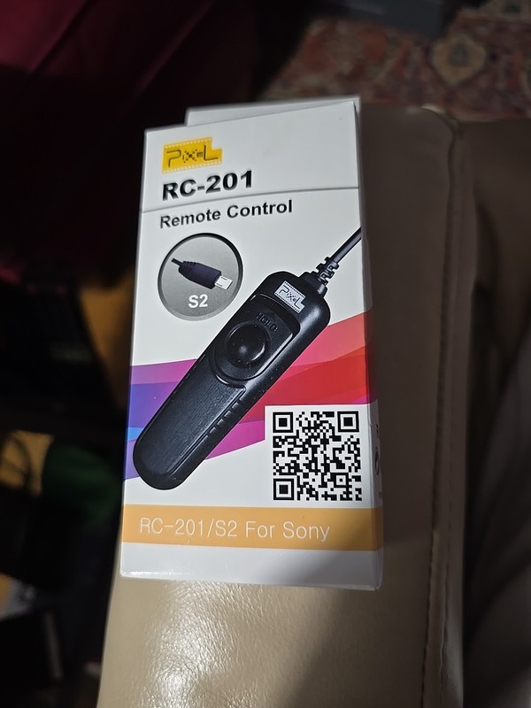 Pixel RC-201 Remote Control (A58/NEX-3NL/A7/A7R/A3000/A6000/HX300/RX 10011) - EX