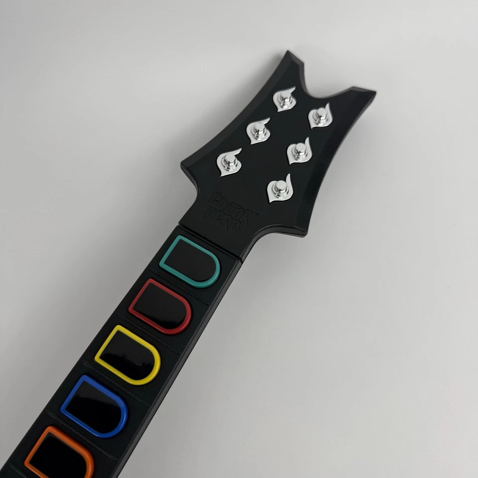 Guitar Hero Warriors Of Rock Nintendo Wii Guitar Controller & Strap Accessory - Image 3 of 4