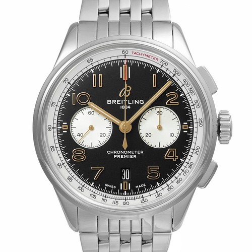 BREITLING Premier B01 Chronograph 42 Norton Edition AB0118 #Mo406