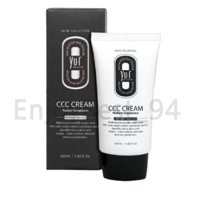 YU.R CCC Creme 50 ml LSF50+ PA+++ für Frauen Gesicht Haut 3 Typen K-BEAUTY
