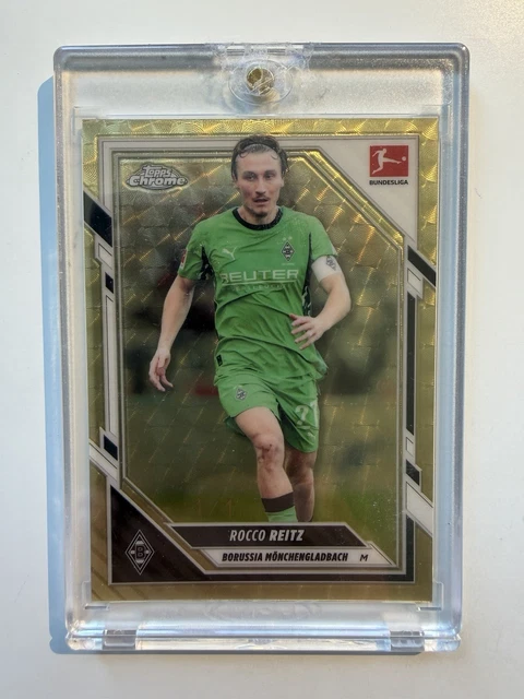 2025-26 TOPPS CHROME BUNDESLIGA SOCCER ROCCO REITZ SUPERFRACTOR 1/1