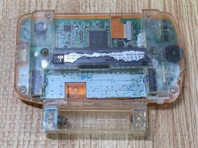 LG5983 With Defects - Wonder Swan Color Crystal Orange Bandai Console Japan