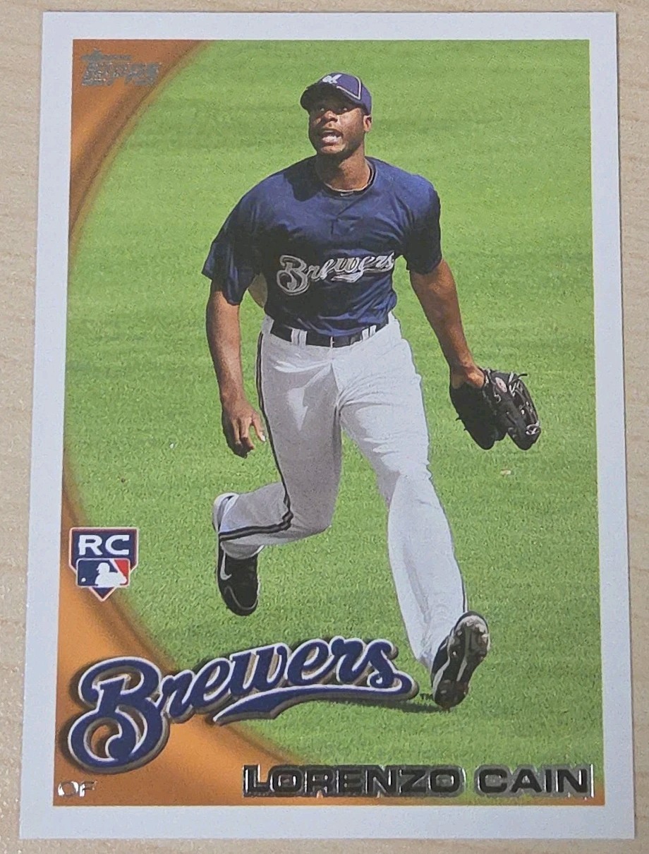 2010 Topps Update #US-173 Lorenzo Cain Milwaukee Brewers RC 