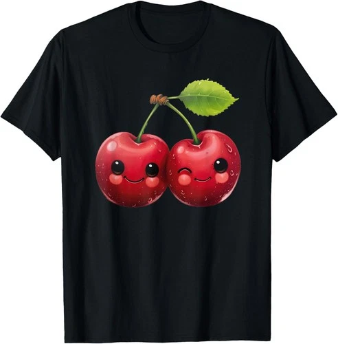 Funny Cherries Cherry T-Shirt - product listing photo