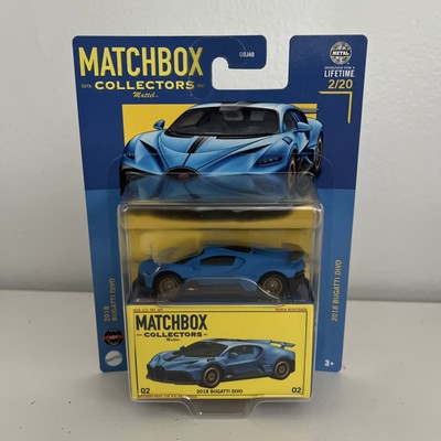 Matchbox Collectors 2018 Bugatti Divo 2/20 (Blue)