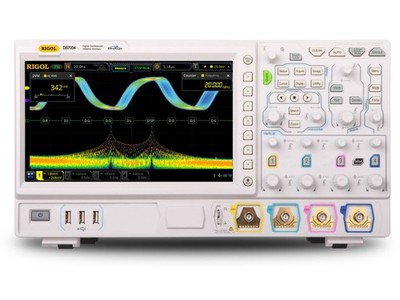 Rigol DS7034 - 350MHZ Digital Oscilloscope with 4 Channels, 10GS/s Sampling
