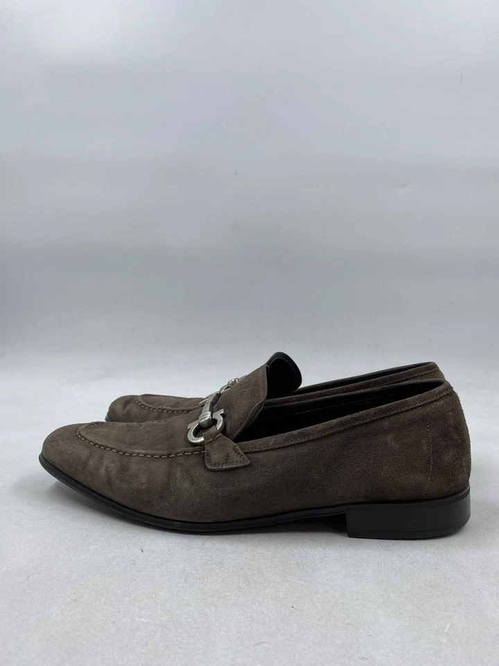 Mocasines Salvatore Ferragamo de gamuza marrón M 8,5 Foto 3 de 4