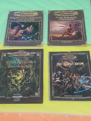 (4) D&D 3.5E Adventure Modules + Guidebooks Dungeons and Dragons New w/Maps  