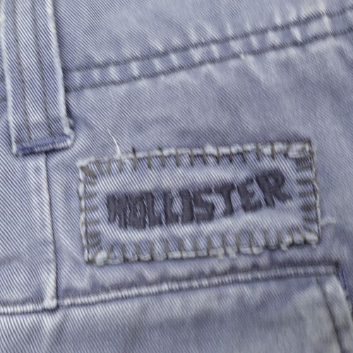 Vintage Hollister Blue Heavy Cargo Shorts Men's Size 33 Inseams 11” - Picture 18 of 20
