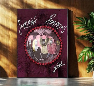 Smashing Pumpkins Gish 35th Anniversary Album Cover Poster