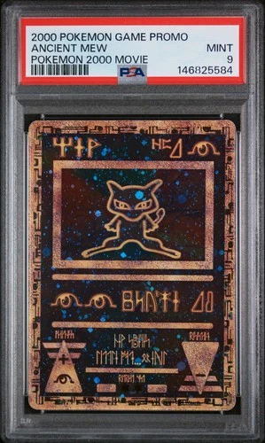 2000 POKEMON GAME MOVIE POKEMON 2000 MOVIE ANCIENT MEW PSA 9