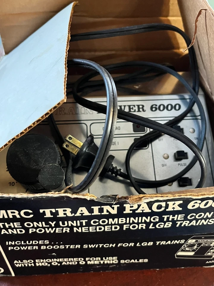 Vintage MRC Train Pack 6000 Trafo im Karton - funktioniert getestet