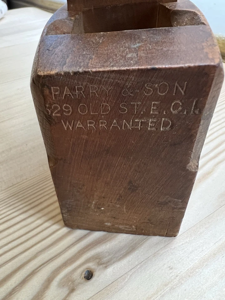 Old Toothing Plane By Parry’s Of London - Image 3 of 4