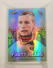 Jordan Dawson 2026 AFL Select FOOTY HEADS #FH1 Adelaide Crows