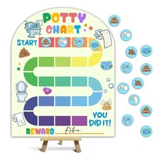 Potty Training Wooden Reward Chart Behavior Reward Charts Routine Calendar In...