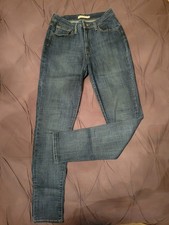 Levi's 721 High Rise Skinny Women's Jeans 29x30 color dark blue denim