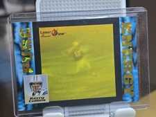 1996 Pinnacle Laser View Pure Energy Gold Kerry Collins #27