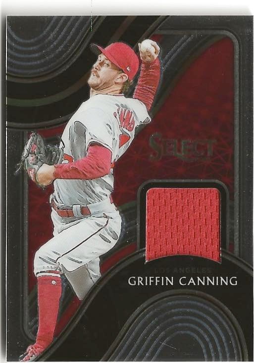 2021 Panini Select Griffin Canning Swatches Jersey SP New York Mets