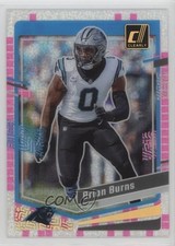2023 Panini Clearly Donruss Techno 1/10 Brian Burns #8 7sd
