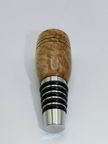 Tappo bottiglia whisky o vino in legno satinato di Ceylon fatto a mano. Fa un ottimo regalo! #24 - Foto 10 di 11