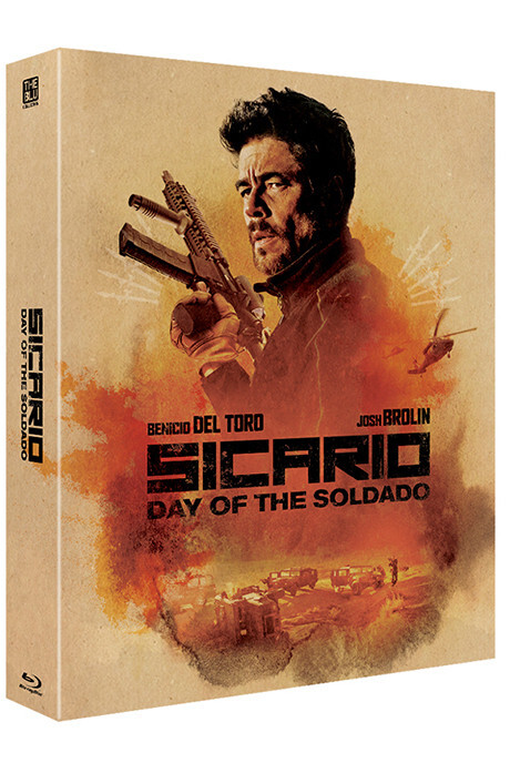 Sicario: Day Of The Soldado BLU-RAY Steelbook Full Slip Case
