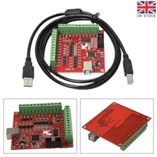 CNC USB MACH3 Breakout Board 4 axis Interface Driver Motion Controllers 100Khz
