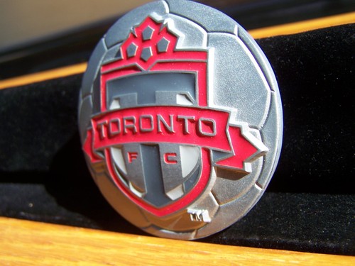 Great American Products Toronto FC Fútbol MLS Licenciado Cinturón Hebilla 2.75" - Imagen 3 de 4