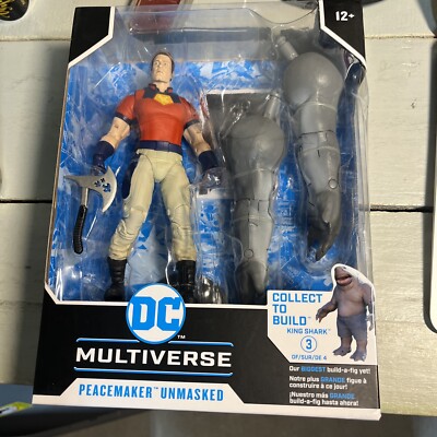 McFarlane DC Universe PEACEMAKER UNMASKED Suicide Squad Action