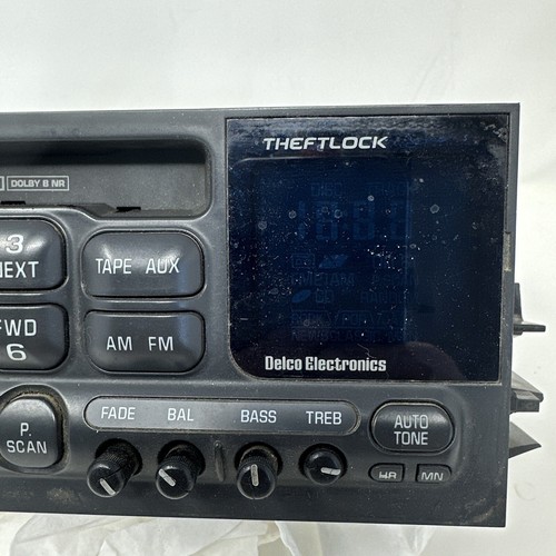 Delco Electronics 97 GMC Radio Cassette Deck AM FM radio Truck Stereo OEM - Picture 2 of 14
