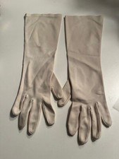 Vintage Van Raalte Long Ivory Church/Dress Gloves 1960's 14 inches