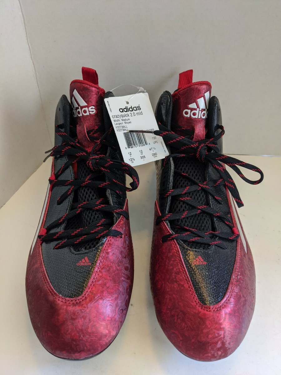 adidas crazyquick2.5 サイズ28cm Adidas Crazy Quick 2.0 Mid Football Cleats US Mens Size 12.5