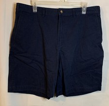 Men's Eddie Bauer Size 36 - Dark Blue Casual Shorts - 36" x 8.5"-PE