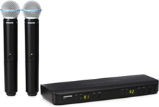 Shure Blx288/b58-h9 Uhf Wireless Microphone System - Perfect For Church, Karaoke