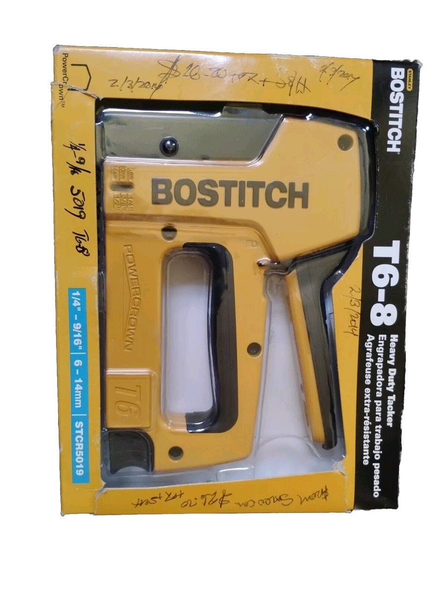 Stanley Bostitch Heavy-Duty Powercrown Tacker 5019 Stanley Bostitch Heavy-Duty Powercrown Tacker 5019