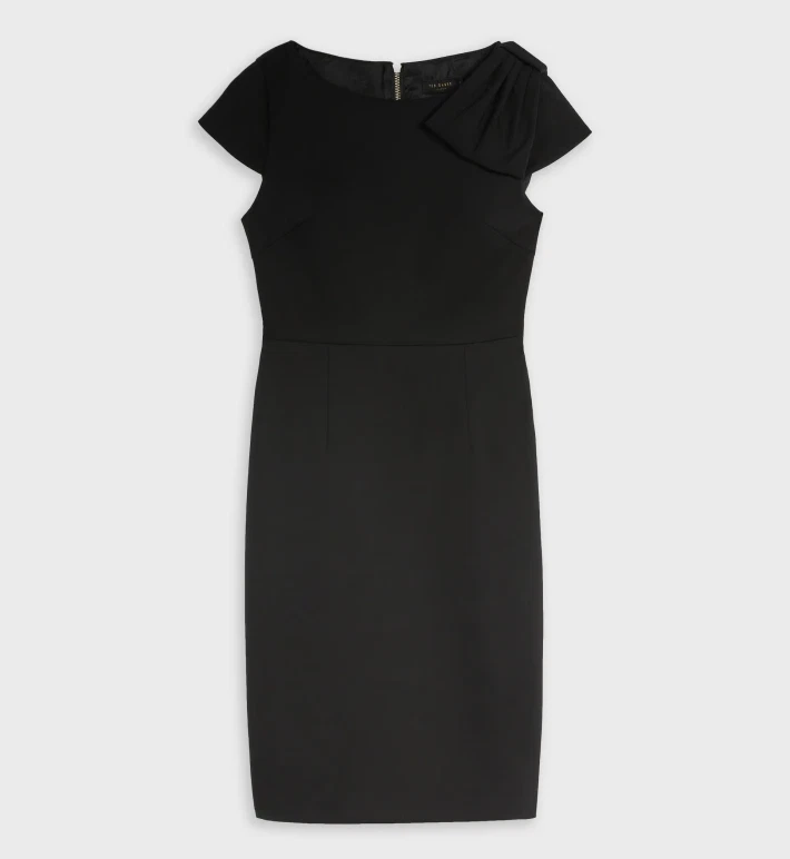 Ted baker hotsell black bow dress