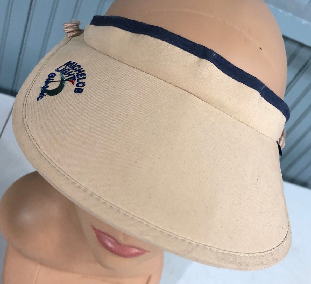 Michelob Golf Classic Beer Stretch Baseball Cap Hat Visor