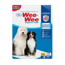 Four Paws Wee-Wee Superior Performance Gigantic Pee Pads for Dogs - Dog & Pup...