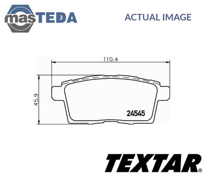 New Mazda CX-7 ER 2.2 MZR-CD Genuine Delphi Front Brake Pads Set